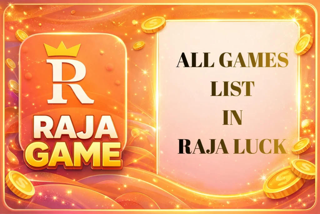 All Games list in raja luck